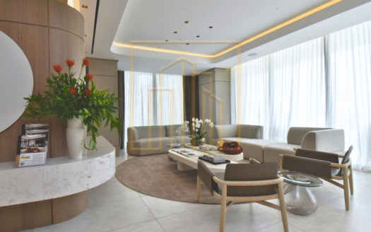 3-Bedroom Apartment with Panoramic Views at La Maison by Fendi Casa