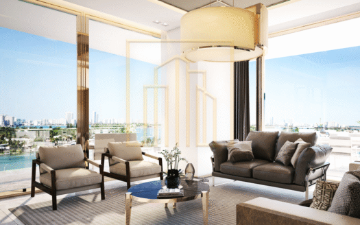 Ocean View 3-Bedroom Apartment at La Maison by Fendi Casa