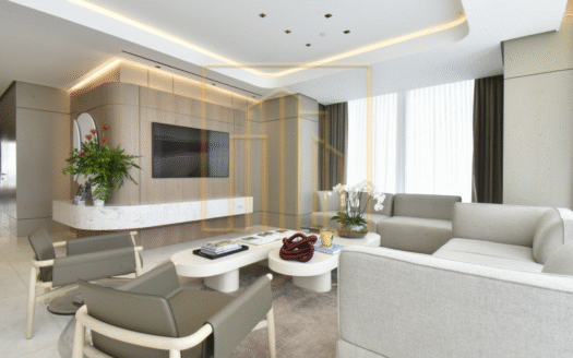 3-Bedroom Apartment with Panoramic Views at La Maison by Fendi Casa